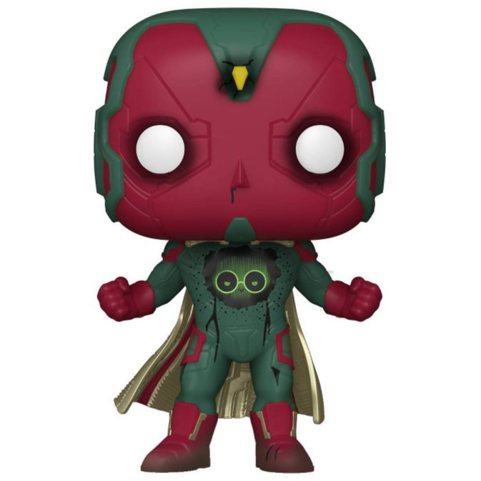 Marvel What If...? Zolavision Action Figure - Collectible Superhero Toy for Fans & Collectors - Perfect for Display, Gifts, and Marvel Universe Enthusiasts