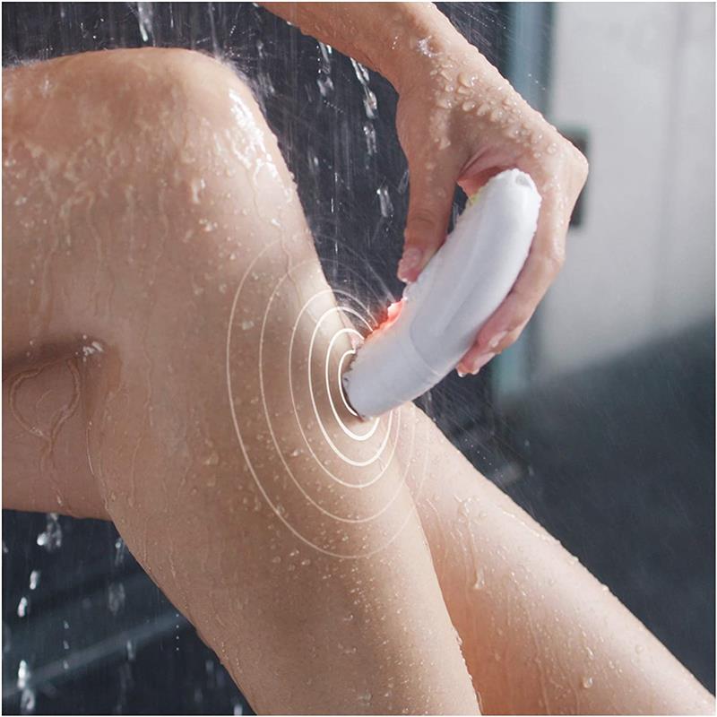 Braun Silk épil 7 SensoSmart Wet & Dry Epilator for Women - Hair Removal Device with Facial Cleansing Brush Head - Painless Cordless Epilator for Legs, Arms, Bikini & Face - Perfect for Shower, Travel & Home Use