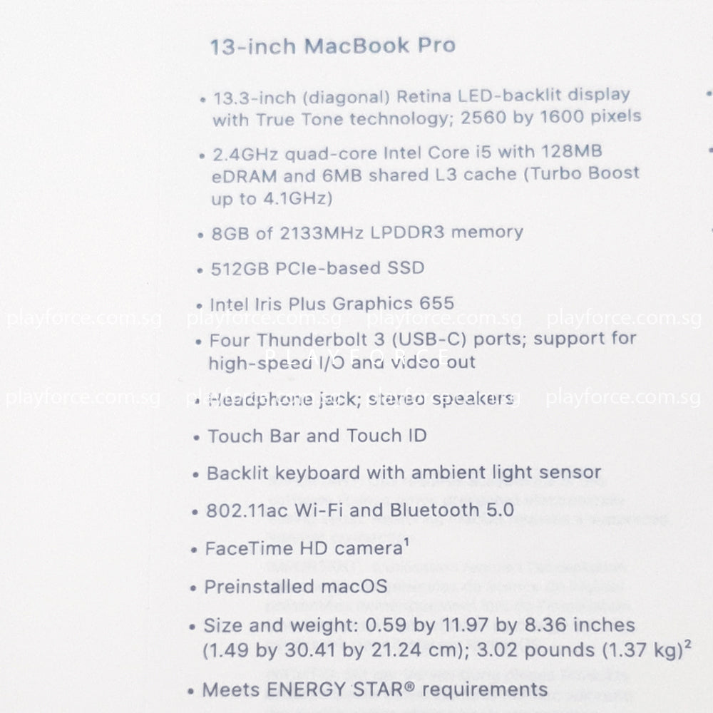 Apple MacBook Pro 13-inch 2019 (Touch Bar, 512GB SSD, Silver) - Brand New Laptop for Business, Students & Creative Professionals