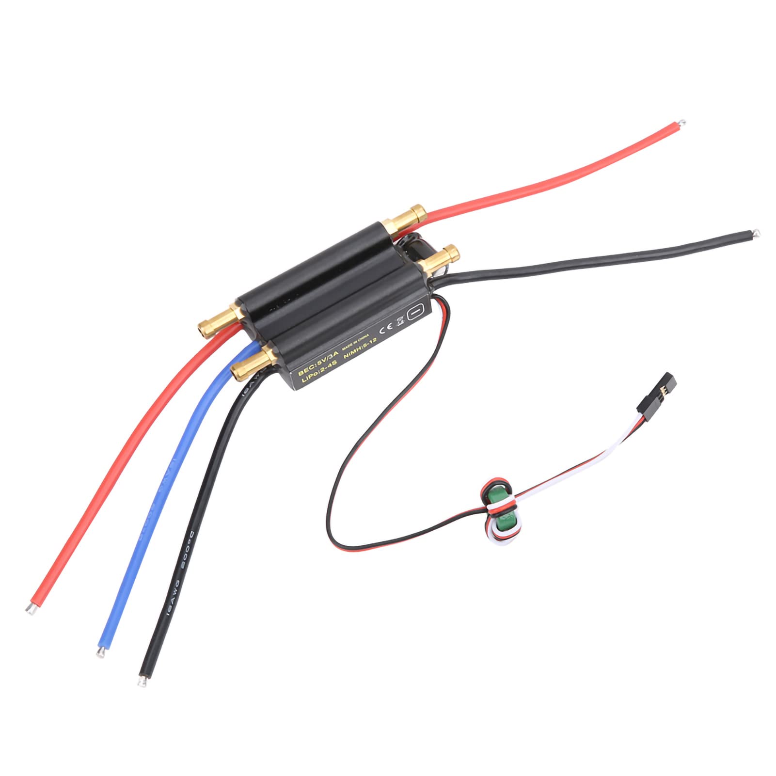 Shanrya 30A Brushless ESC for RC Boats - High Performance RC Boat Speed Controller Upgrade | Perfect for Racing, Hobby & DIY RC Boat Enthusiasts