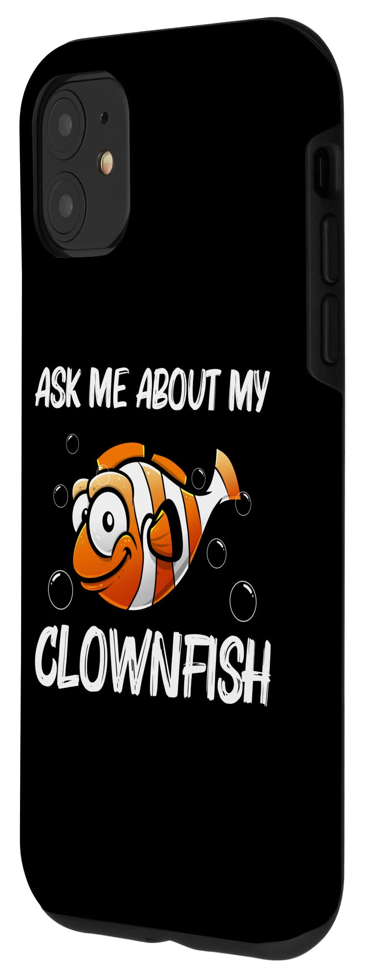 iPhone 11 Case - Cool Clownfish Design for Men & Women | Durable Ocean Saltwater Protection | Perfect for Beach, Vacation & Marine Lovers