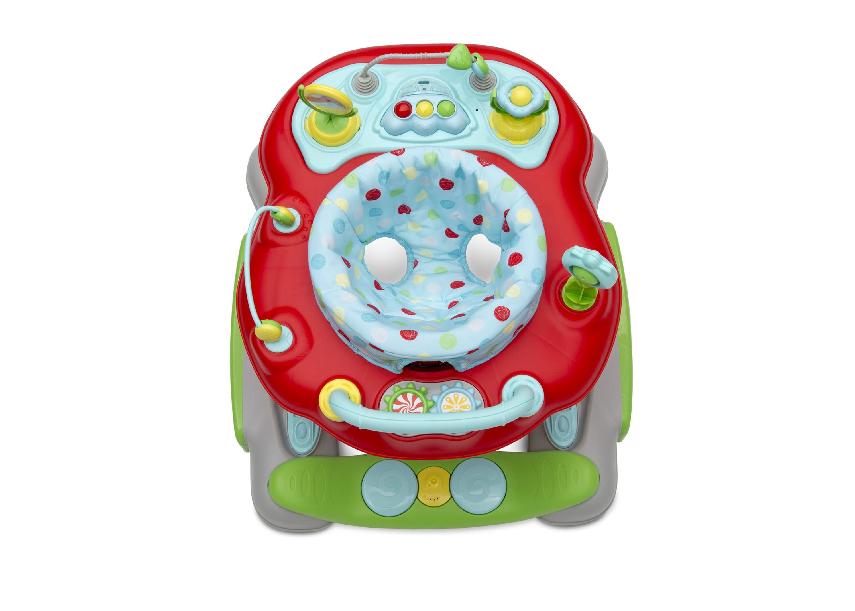 4 in 1 Discover & Play Musical Baby Walker - Interactive Learning Toy with Lights & Sounds for Toddlers 6-12 Months - Perfect for Early Development & First Steps