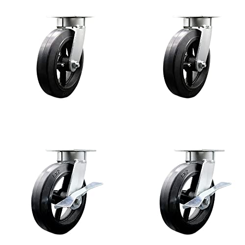 4 Swivel w/2 Side Lock Brakes