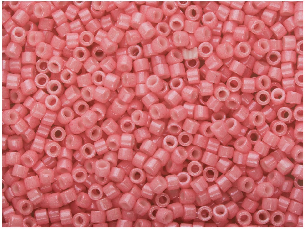 Premium Miyuki Delica Beads - Dyed Opaque Rose Glass Seed Beads for Jewelry Making, Beading, and DIY Crafts | Perfect for Bracelets, Necklaces, and Home Decor