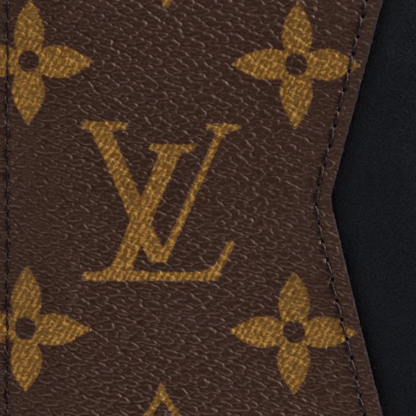Louis Vuitton Monogram Macassar Canvas Pocket Organizer Wallet - Black | Slim Card Holder for Men | Perfect for Business, Travel & Everyday Use