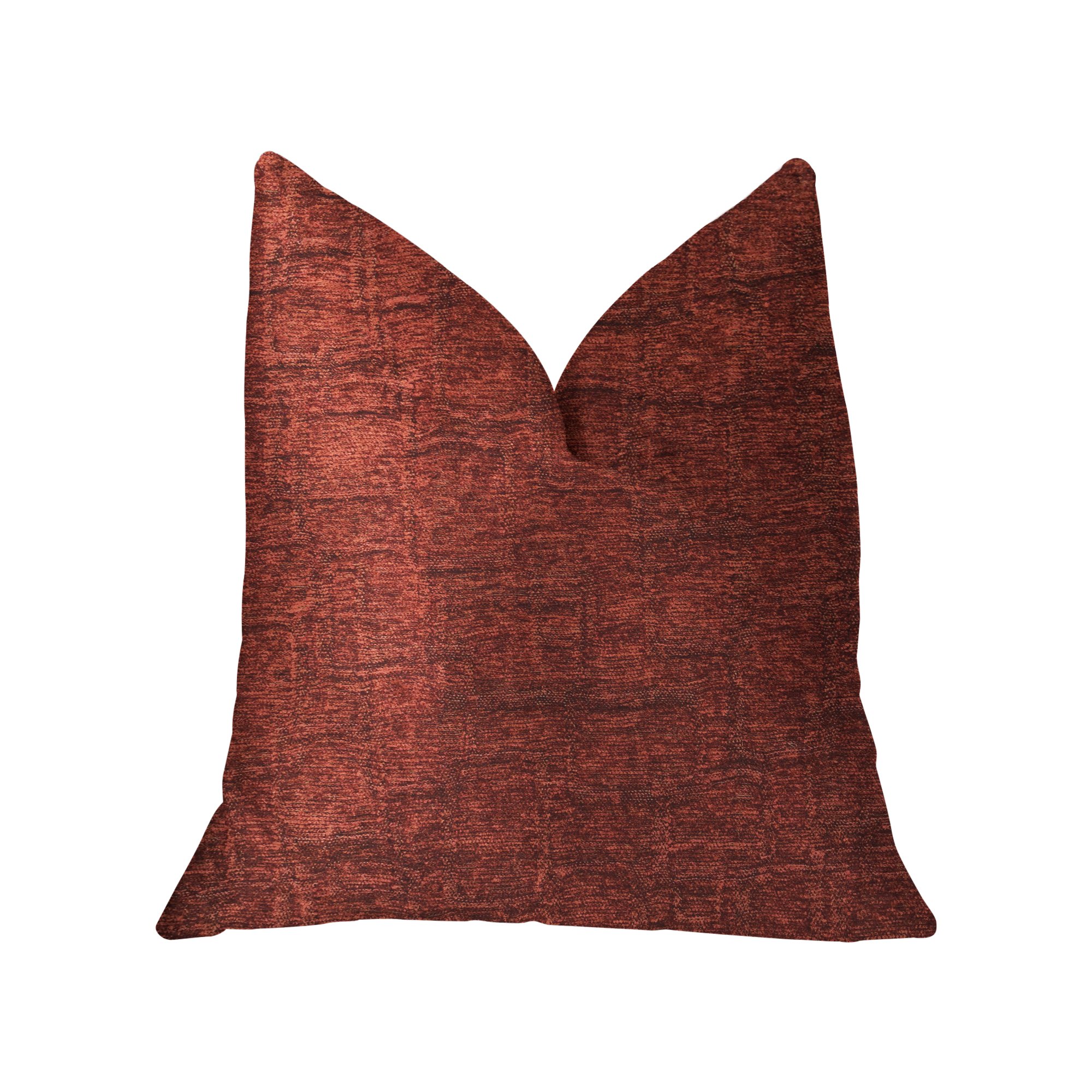 Plutus Brands Plutus Paprika Jam Luxury Throw Pillow 20x26 Inches - Soft Decorative Cushion for Sofa, Bed & Living Room