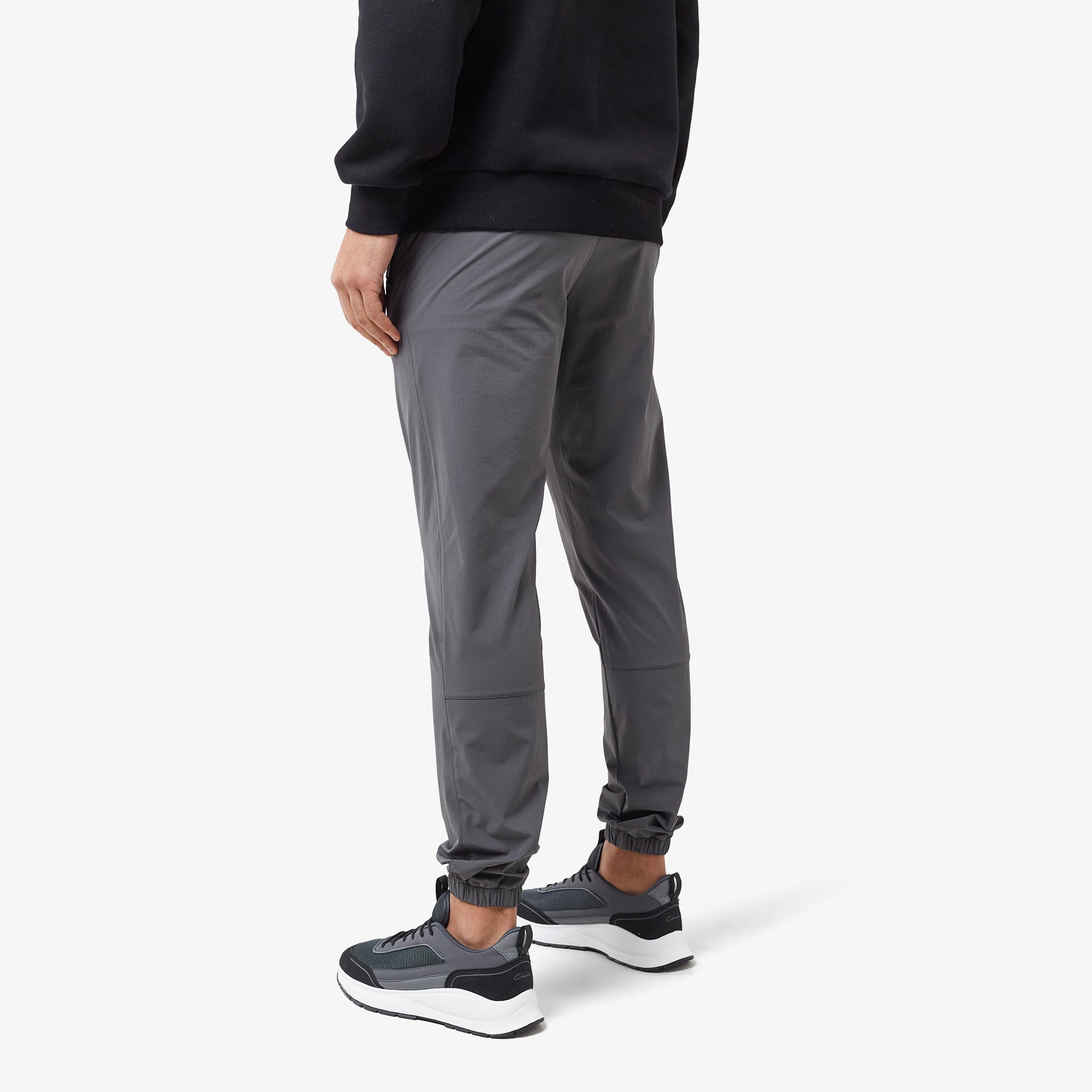 Everyday Tech Pants for Men - Comfortable Stretch Travel & Work Pants in Charcoal Gray | Perfect for Office, Commuting & Outdoor Activities