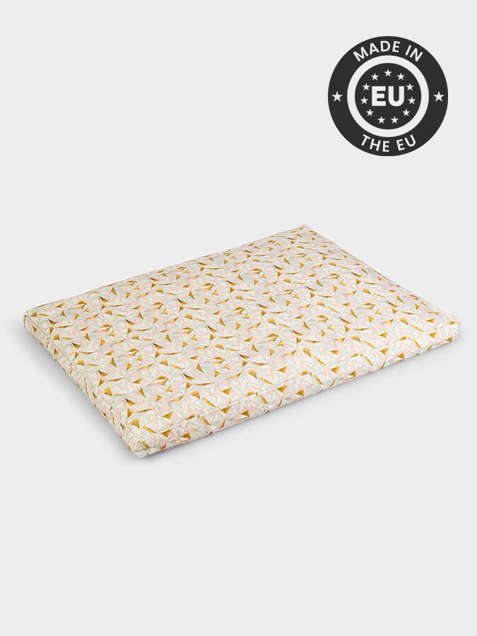 Premium Organic Cotton Zabuton Meditation Cushion - Yoga Studio Essential for Comfort & Support - Perfect for Home Practice, Zen Meditation & Mindful Relaxation