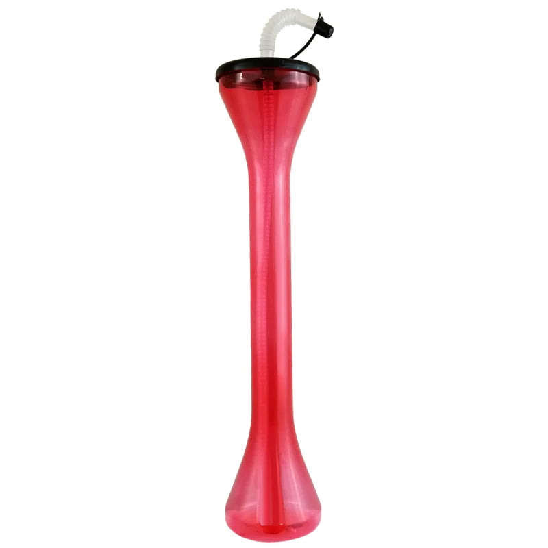 BarConic® 12oz Reusable Plastic Party Cups with Lids & Straws - BPA Free, 8 Color Options - Perfect for Backyard BBQs, Pool Parties, and Summer Gatherings