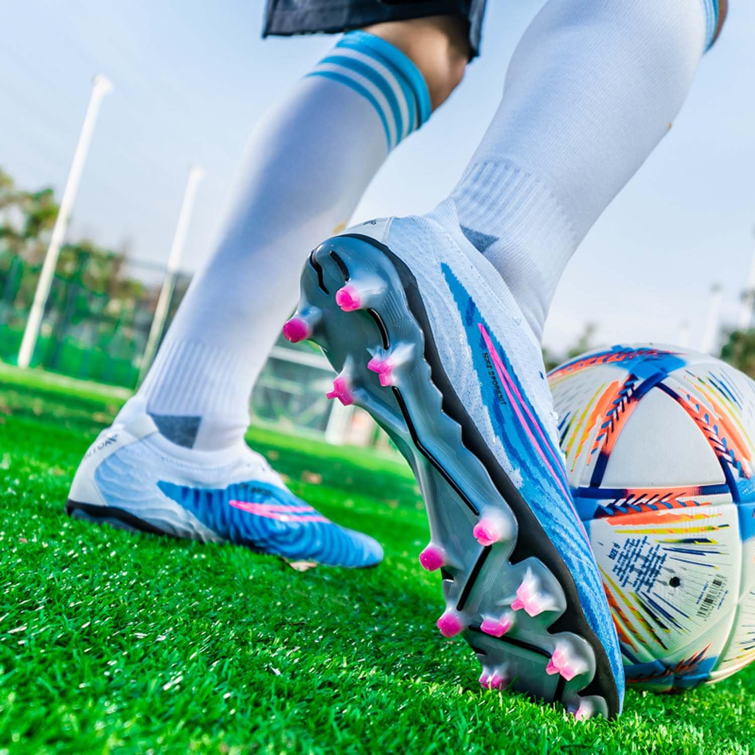 Best Men's & Kids Football Cleats - Lightweight Soccer Training Shoes for Turf & Grass - Perfect for Practice, Games & Tournaments