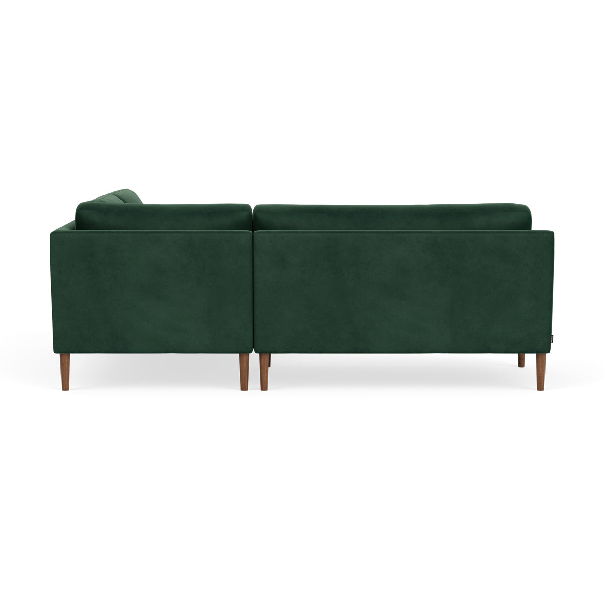 Luxury Velvet Right Corner Sofa - Modern Sectional Couch for Living Room, Small Space & Apartment | Comfortable & Stylish Home Decor