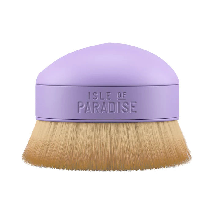 Isle of Paradise Self-Tanning Blending Brush - Soft & Fluffy Makeup Brush for Streak-Free Tan Application - Perfect for Face, Body & Contouring