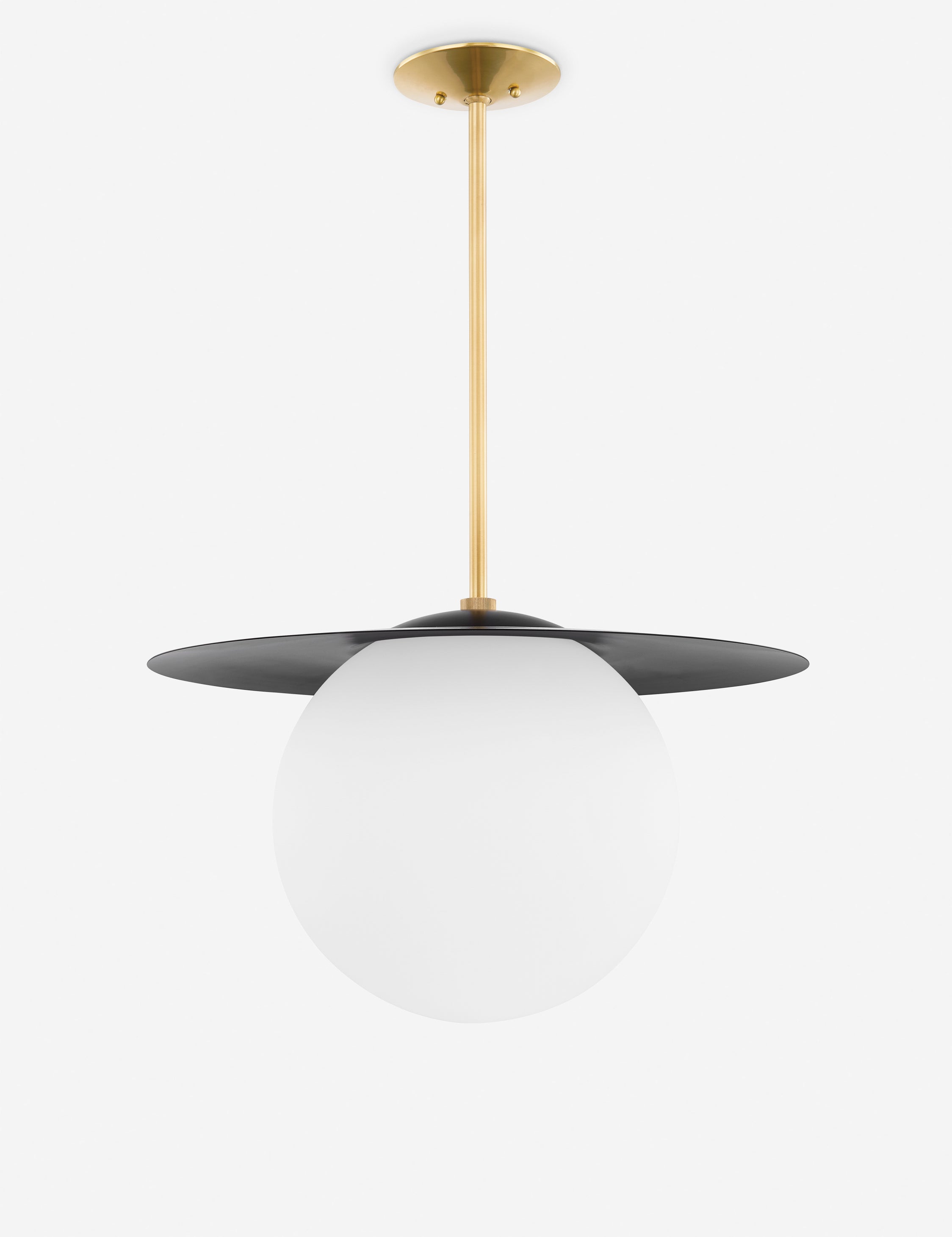 Ayumi Modern Pendant Light - Sleek Hanging Fixture for Kitchen Island, Dining Room & Bedroom Decor - Energy Efficient LED Ceiling Light with Adjustable Height