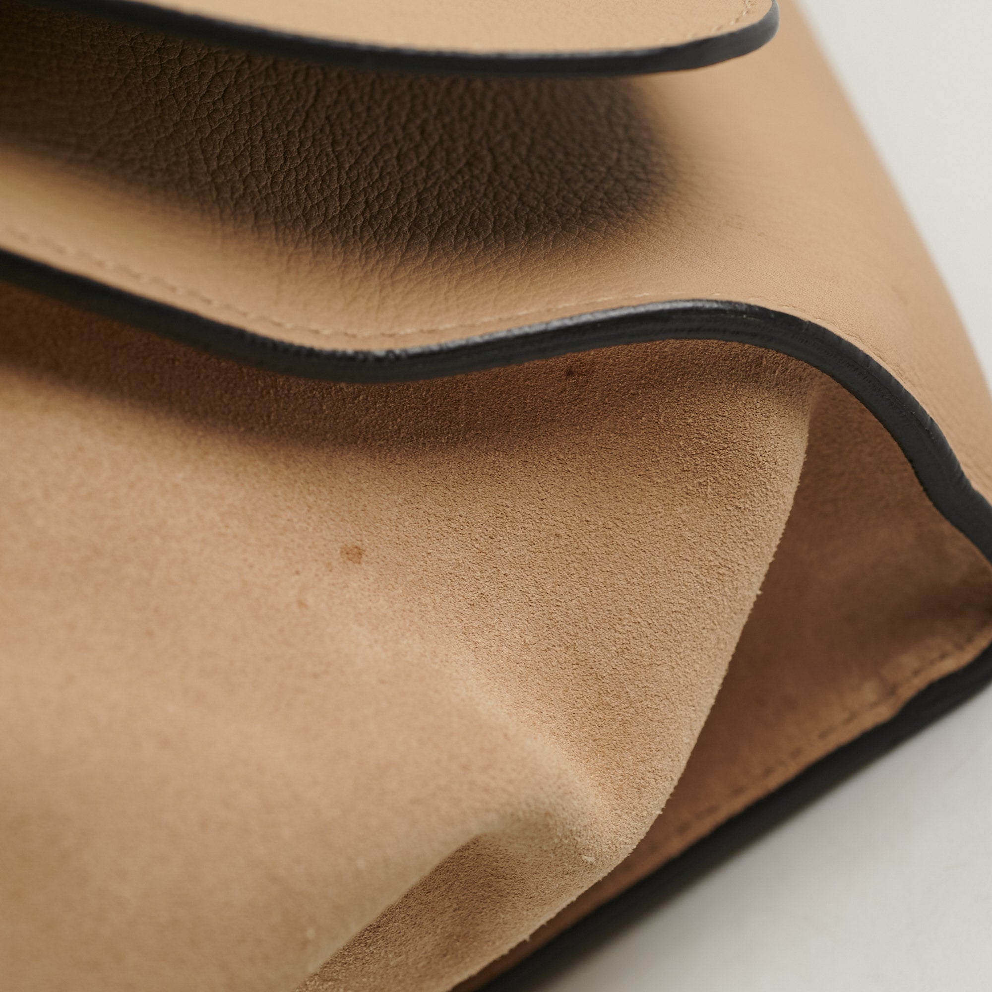 Celine Small Trapeze Bag in Beige - Luxury Leather Crossbody Handbag for Women | Perfect for Work, Travel & Everyday Use