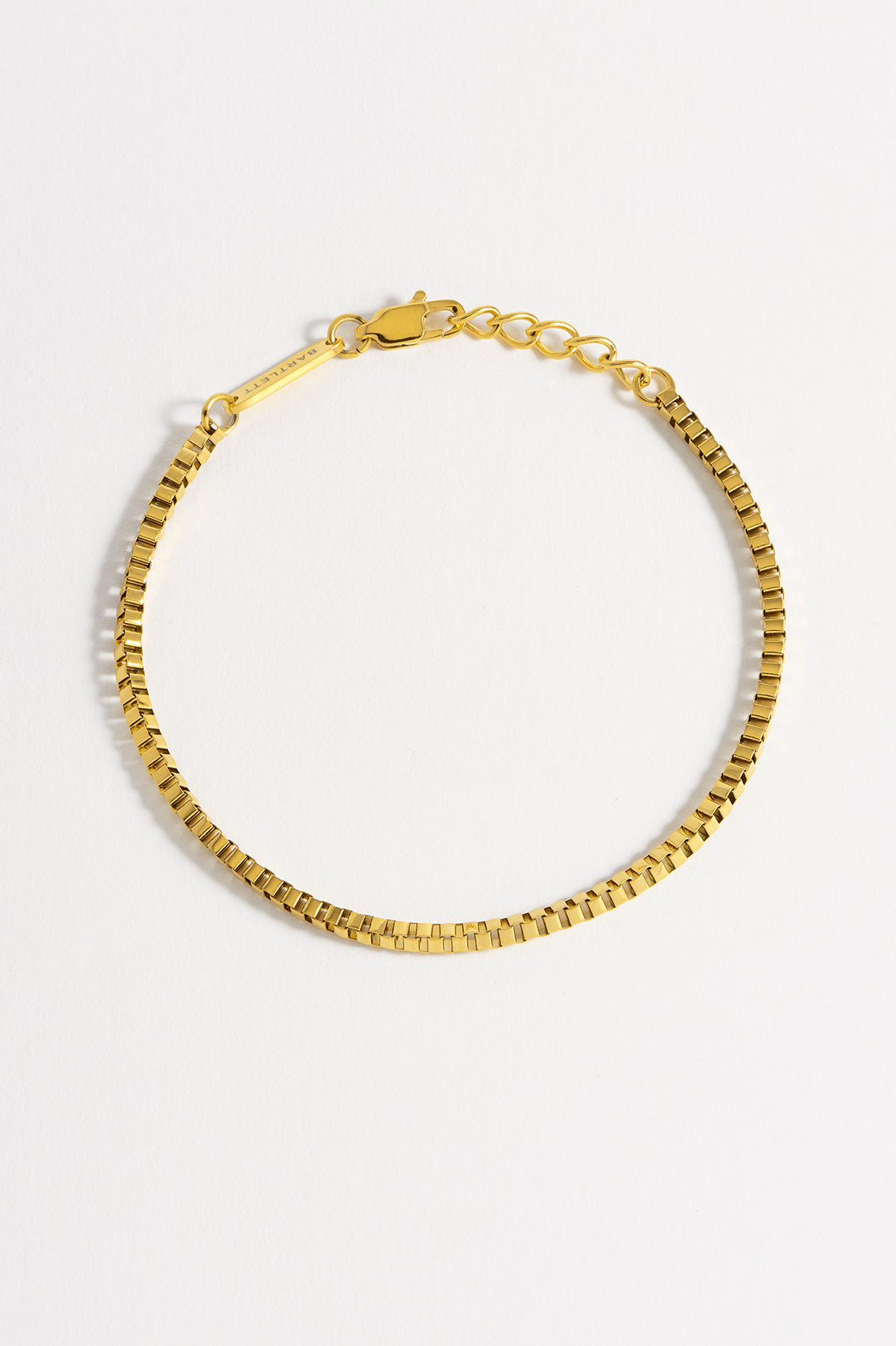 Men's Stainless Steel Box Chain Bracelet - Durable & Stylish Jewelry for Casual & Formal Wear - Perfect for Gifts, Parties & Everyday Fashion