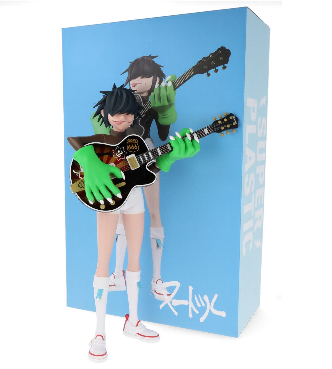 Superplastic Gorillaz Noodle Action Figure - Collectible Vinyl Art Toy for Fans & Decor | Perfect for Display, Gifts, and Pop Culture Enthusiasts