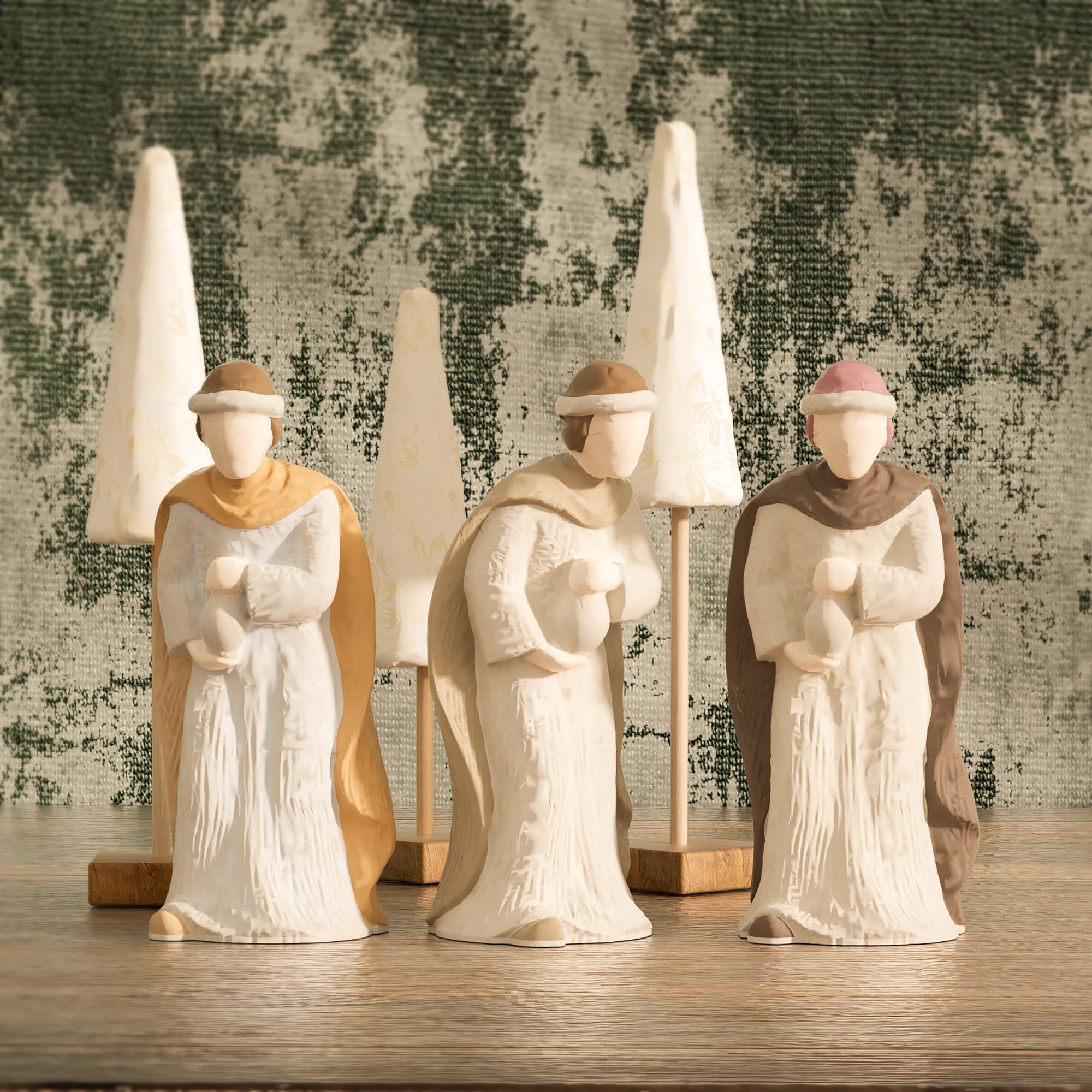 Nativity Scene Silicone Molds Set - Jesus, Mary, Angel & Stable Figures for Resin Casting, Candle Making - DIY Christmas Home Decor & Holiday Crafts - Perfect for Holiday Gifts, Table Centerpieces & Festive Decorations