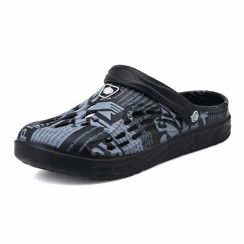 2023 Summer Big Size 48/49 Men's Slippers - Extra Large Comfortable Sandals for Men | Fashion Luxury Casual Shoes | Soft Home & Outdoor Slides for Relaxation, Beach, and Lounging