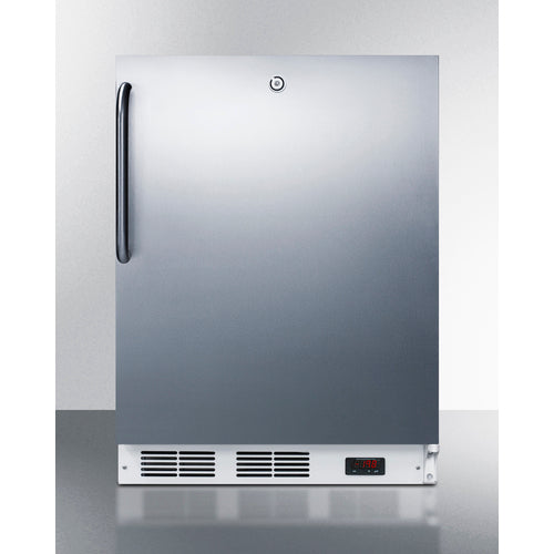 Accucold 24 Inch Wide All Freezer - ADA Compliant Commercial Refrigerator VT65ML7SSTBADA - Perfect for Restaurants, Cafes, and Medical Facilities