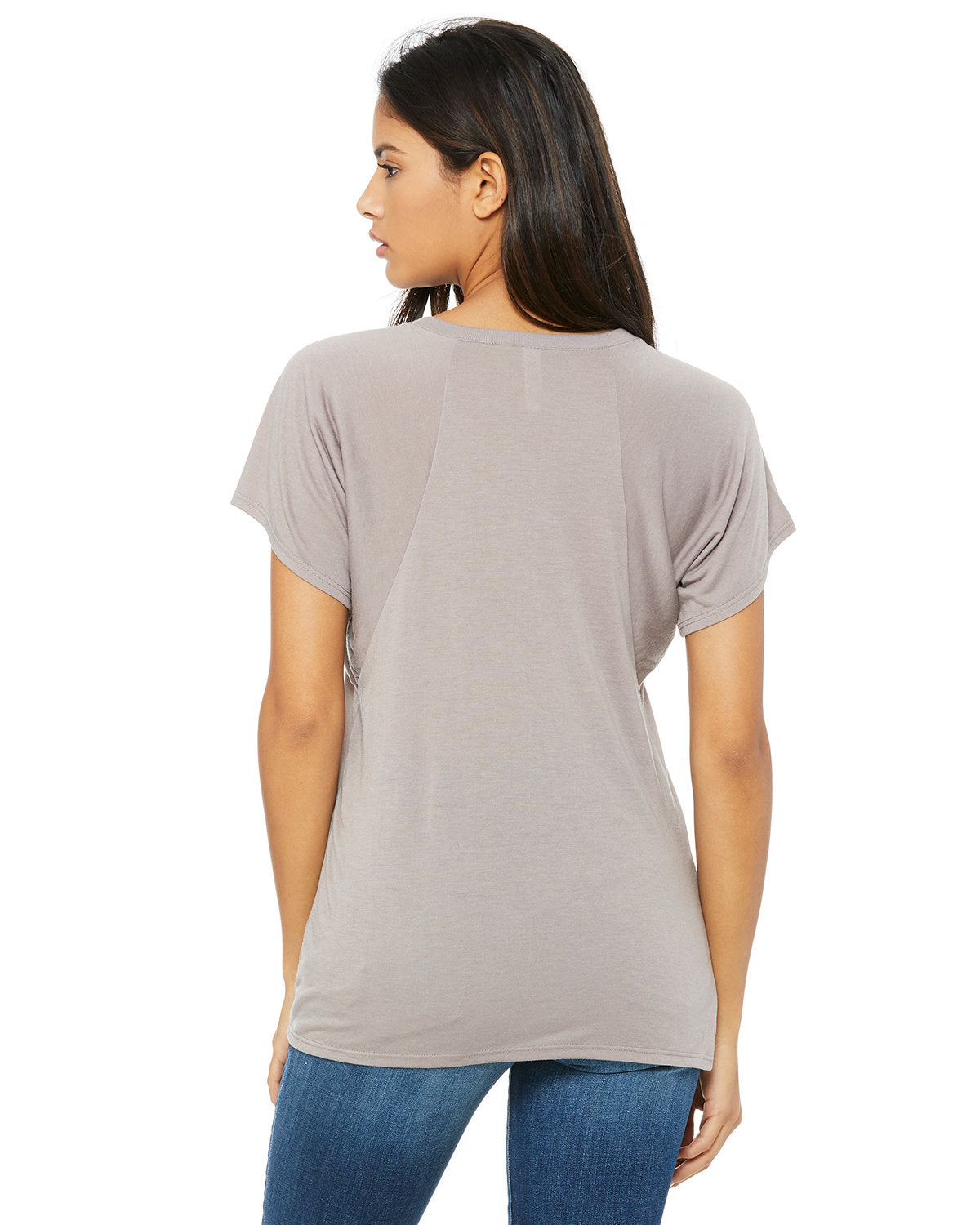 Bella + Canvas B8801 Women's Flowy Raglan T-Shirt - Soft & Comfortable Short Sleeve Tee for Casual Wear, Workout, and Everyday Outfits