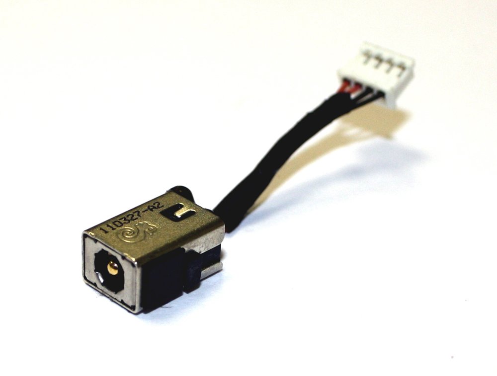 Replacement Laptop DC Power Jack Socket with Cable for HP Mini 210-1081NR - Compatible Charging Port Repair Part for Home & Office Use