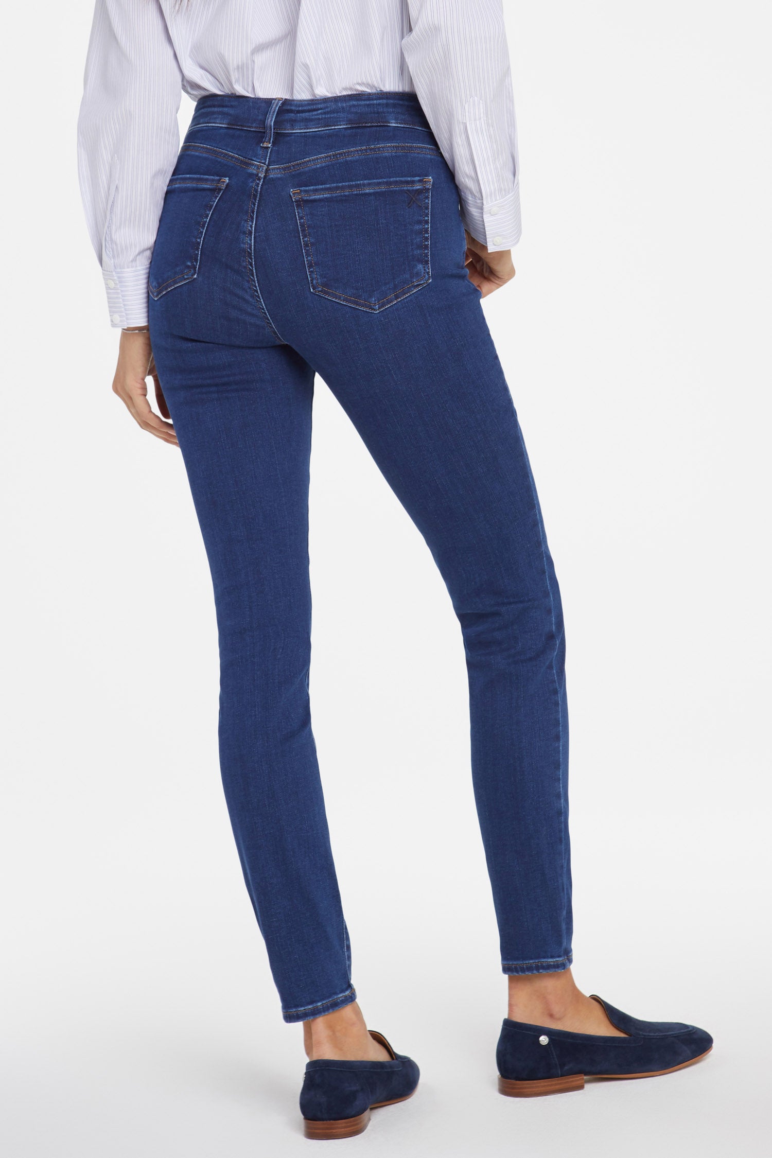 Ami Skinny Jeans for Petite Women - High Waisted Stretch Denim Pants - Perfect for Casual Wear, Date Night & Office Outfits