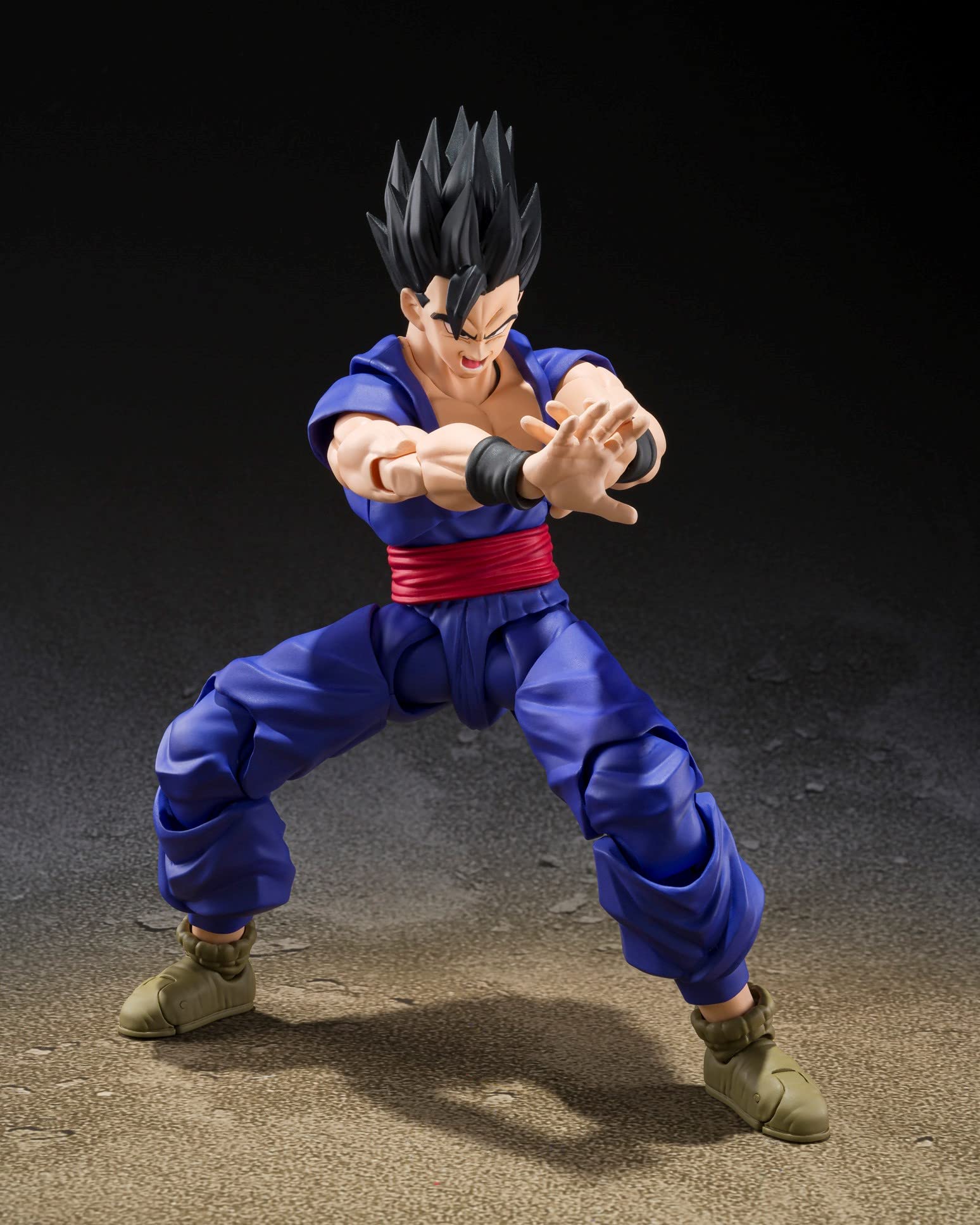 TAMASHII NATIONS Dragon Ball Super: Super Hero Ultimate Gohan S.H.Figuarts Action Figure by Bandai Spirits - Anime Collectible for Display & Play | Perfect for Fans, Gift Giving & Home Decor