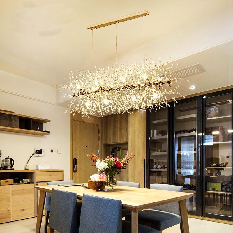 Dandelion Chandelier - Elegant Floral Ceiling Light Fixture for Living Room, Bedroom & Dining Room Decor | Perfect for Boho, Farmhouse & Modern Interior Design