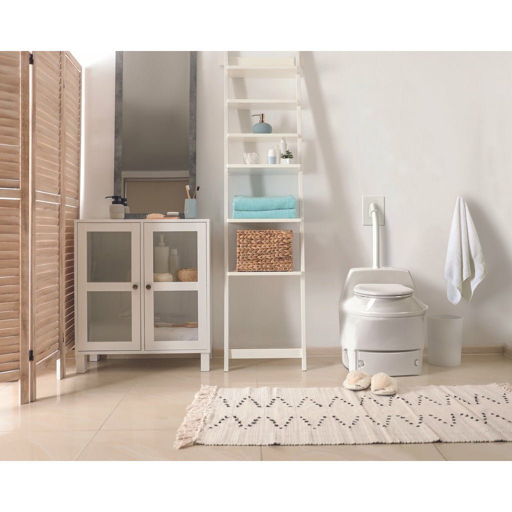 BioLet Composting Toilet 65a (BIO65a) - Waterless, Eco-Friendly Composting Toilet for Tiny Homes, Cabins, RVs & Off-Grid Living