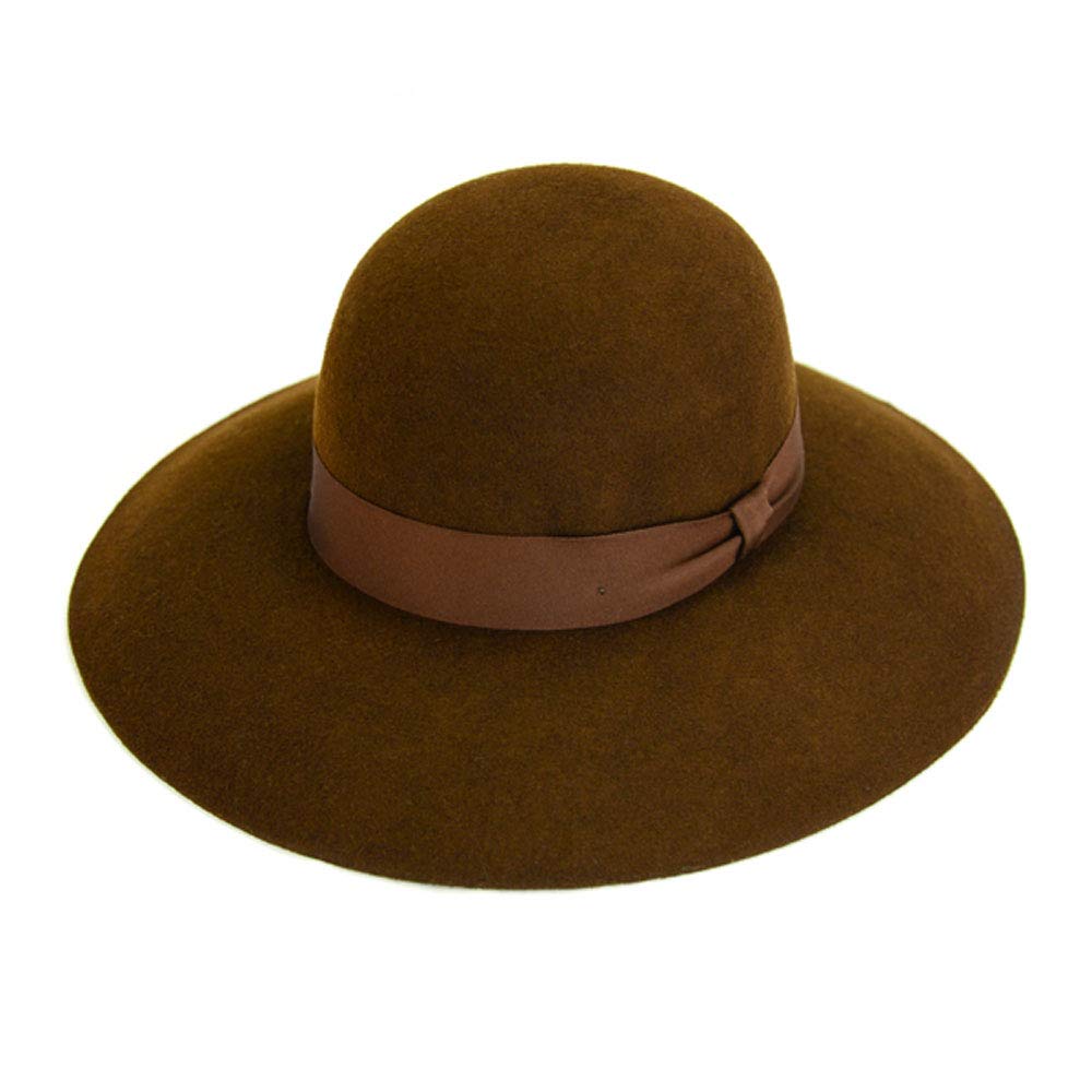 Wool Zoe Felt Brim Hat - Stylish Winter Accessory for Women