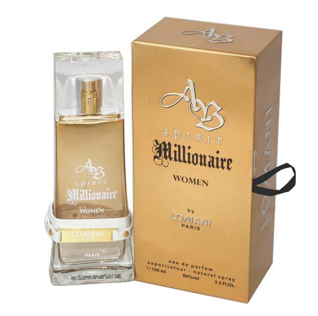 AB Spirit Millionaire 3.4 oz Eau de Parfum for Women - Luxury Floral Fragrance for Date Night & Special Occasions