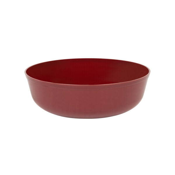 Premium 16 oz Cranberry Red Round Plastic Soup Bowls - Set of 10, Durable & Stylish for Restaurants, Catering, Home Dining & Meal Prep