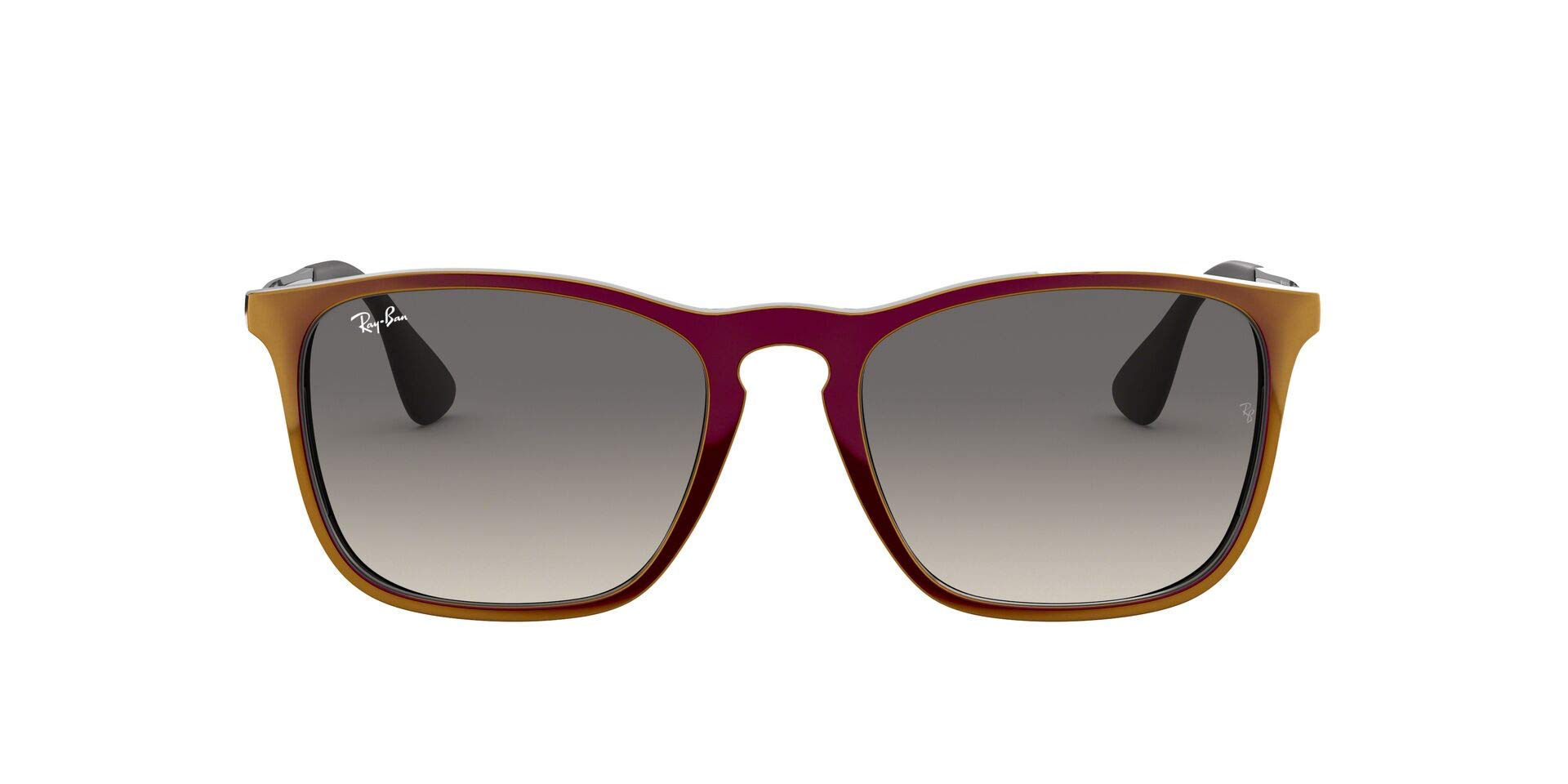 Ray-Ban RB4187 Chris Square Sunglasses - Polarized UV Protection for Men & Women - Stylish & Durable for Driving, Beach & Outdoor Activities