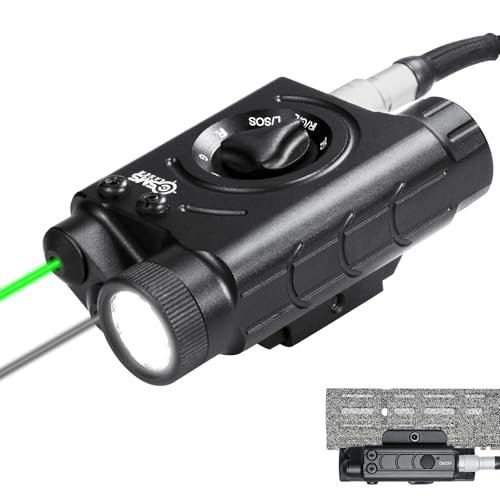 Green Laser+IR Laser+1200 Lumens Light