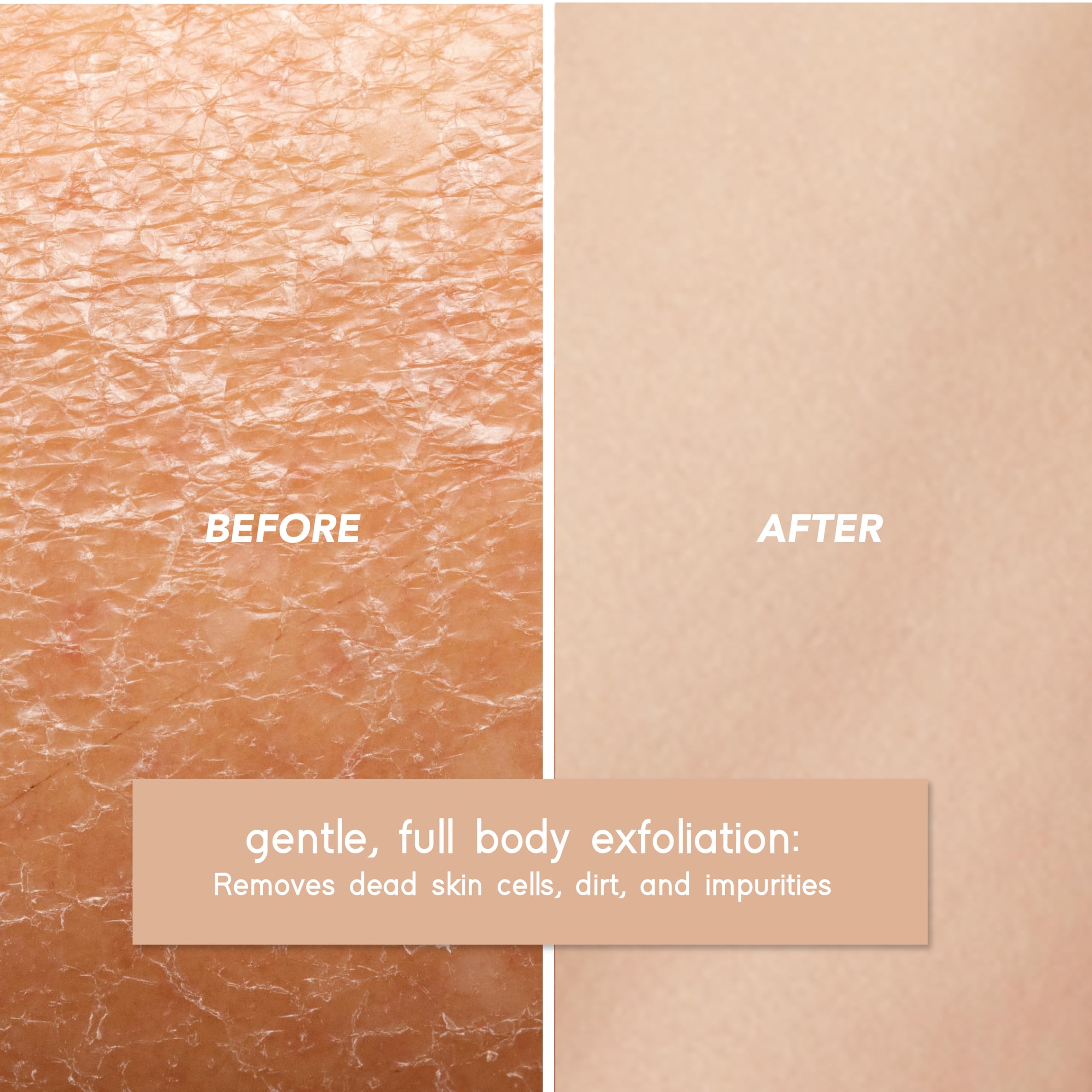 Tada Natural Beauty Dry Body Brush - Gentle Exfoliation for Cellulite Removal, Lymphatic Drainage & Improved Blood Circulation | Shower & Spa Body Brush for Soft, Smooth Skin | Perfect for Pre-Shower Exfoliation & Post-Workout Recovery