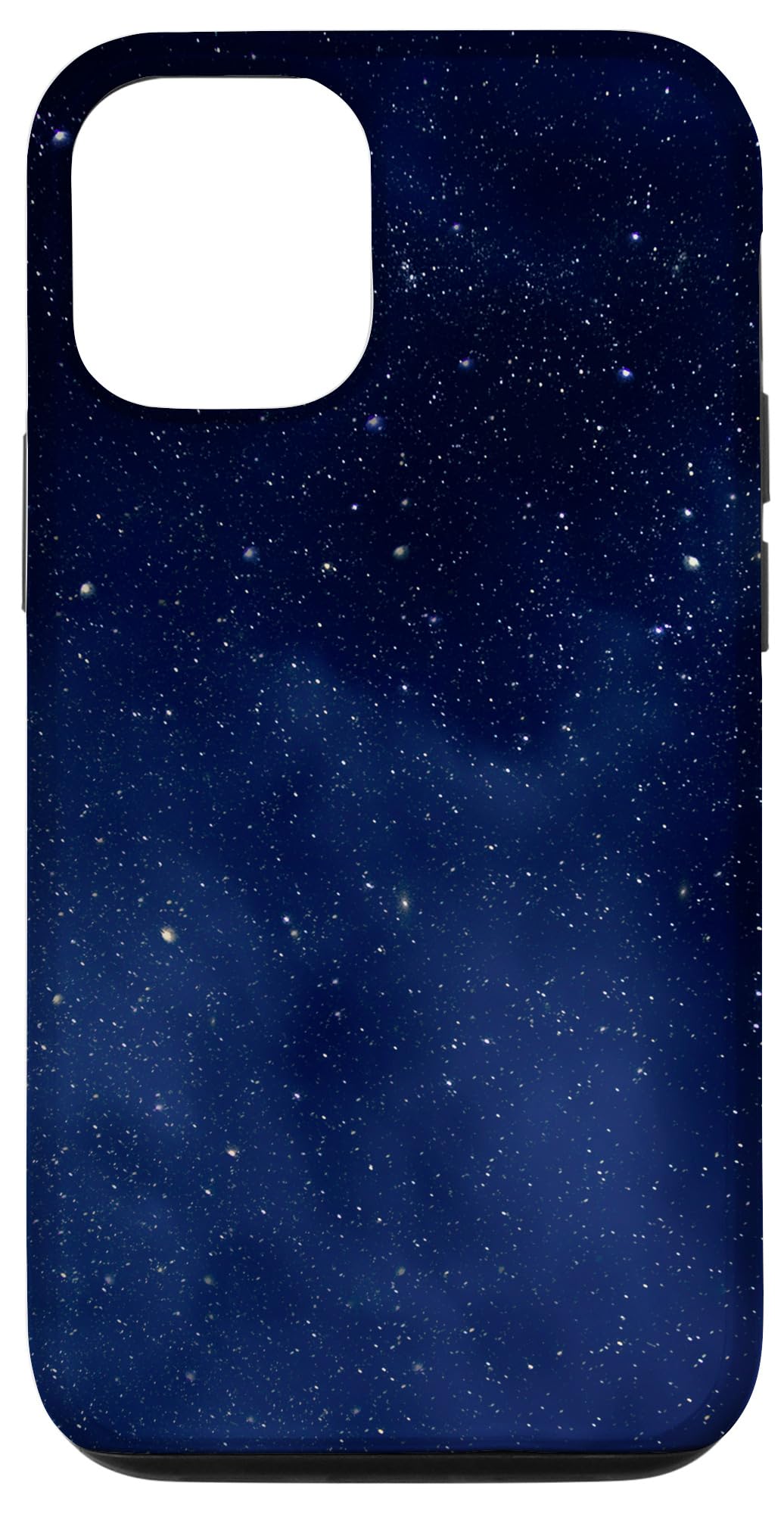 iPhone 12/12 Pro Case - Space Blue Night Sky with Galaxy & Stars Design | Protective Phone Cover for Everyday Use, Travel & Outdoor Activities