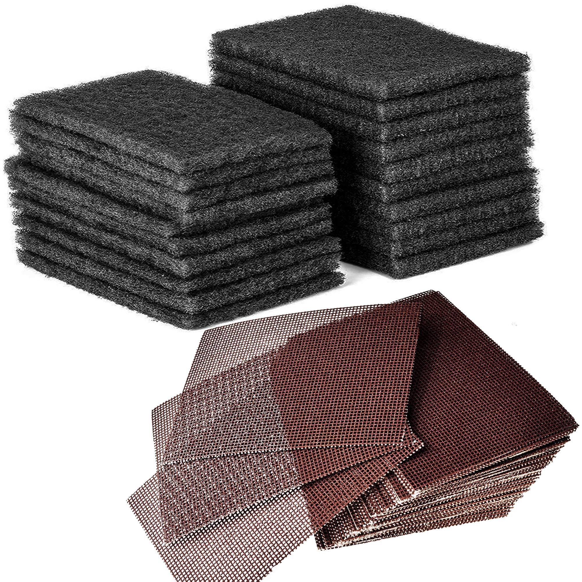 **CUSINIUM 20-Pack Griddle Cleaning Pads & 40-Pack Grill Screens – Heavy-Duty Grill Brush Replacement for Flat Top Griddles, BBQ, and Outdoor Cooking – Perfect for Restaurants, Food Trucks, and Home Grilling**