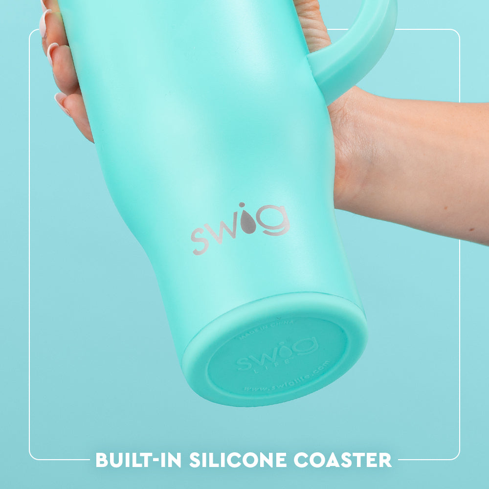 Cloud Nine Mega Mug 30oz - Large Insulated Travel Tumbler with Lid & Handle - Perfect for Coffee, Tea & Cold Drinks - Ideal for Office, Commuting & Outdoor Adventures