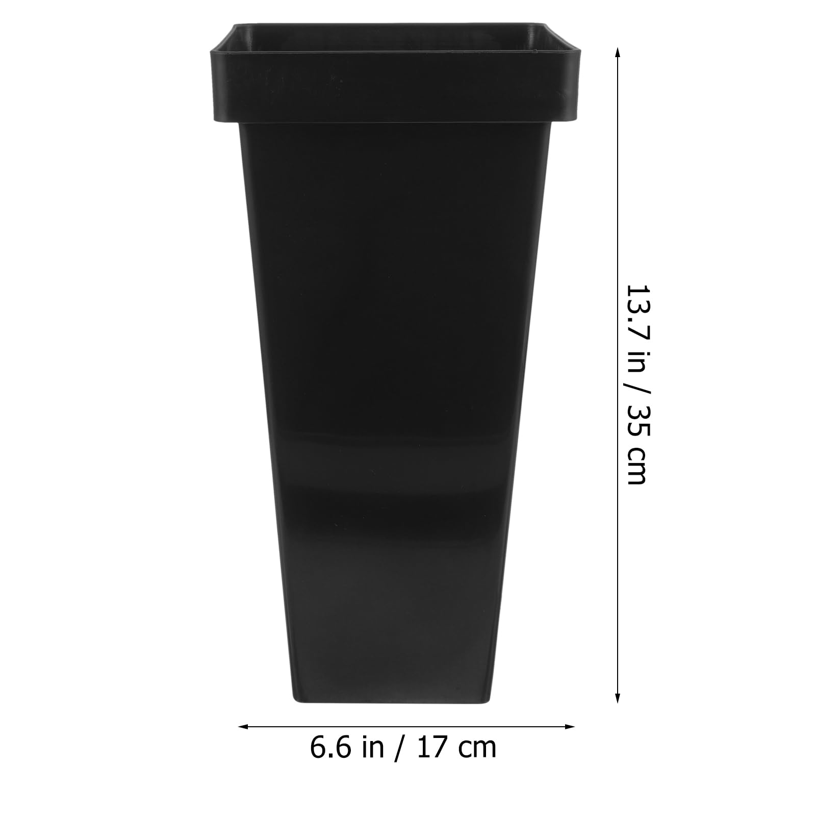 Heavy Duty Square Umbrella Stand - Plastic Entryway Organizer for Walking Canes, Sticks & Umbrellas | Durable Home & Office Storage Solution for Hallways, Porches & Mudrooms