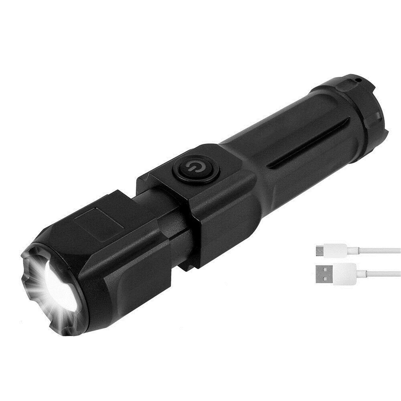 1000000 Lumens Super Bright LED Flashlight - USB Rechargeable High Lumens Flashlight for Camping, Hiking, Outdoor, Biking & Emergency - Durable Germplasm Flashlight for Power Outages, Night Fishing & Home Safety