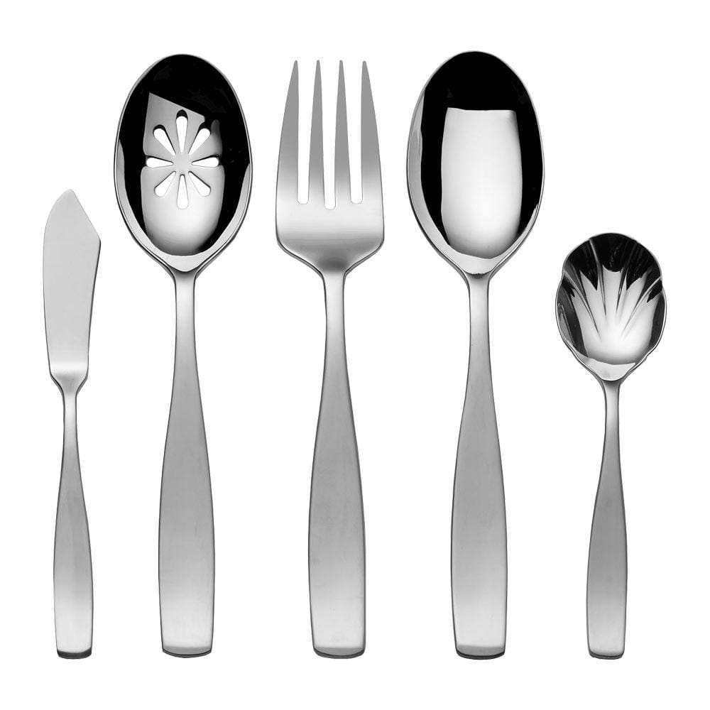 Premium 45-Piece Satin Finish Flatware Set - Service for 8 - Stainless Steel Cutlery Set for Dining, Entertaining & Wedding Gifts - Elegant Tableware for Restaurants, Dinner Parties & Special Occasions