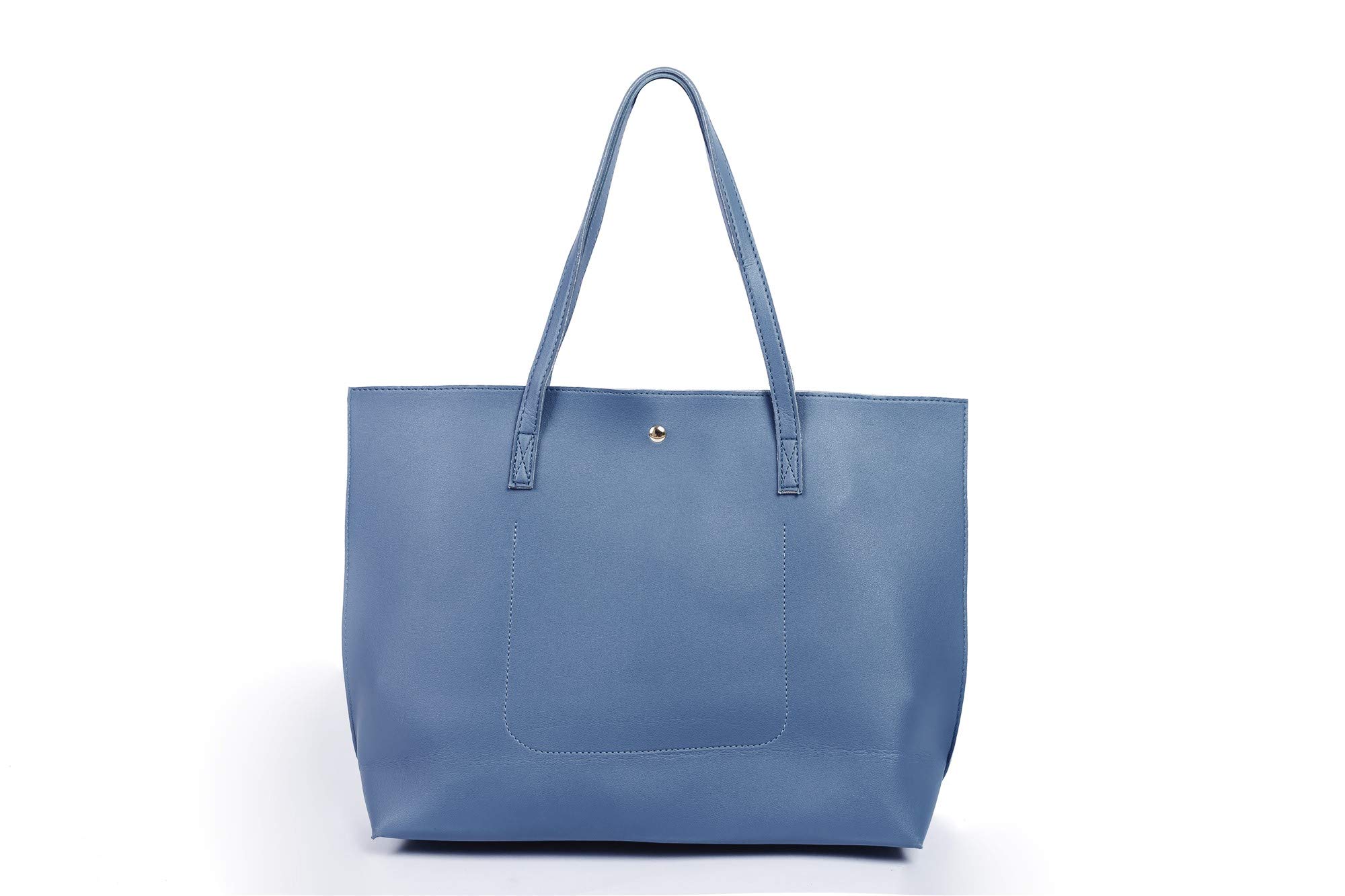 Stylish Women's PU Faux Leather Tote Bag with Top Handle & Tassel Shoulder Strap - Fashionable Satchel Handbag for Work, Travel & Everyday Use