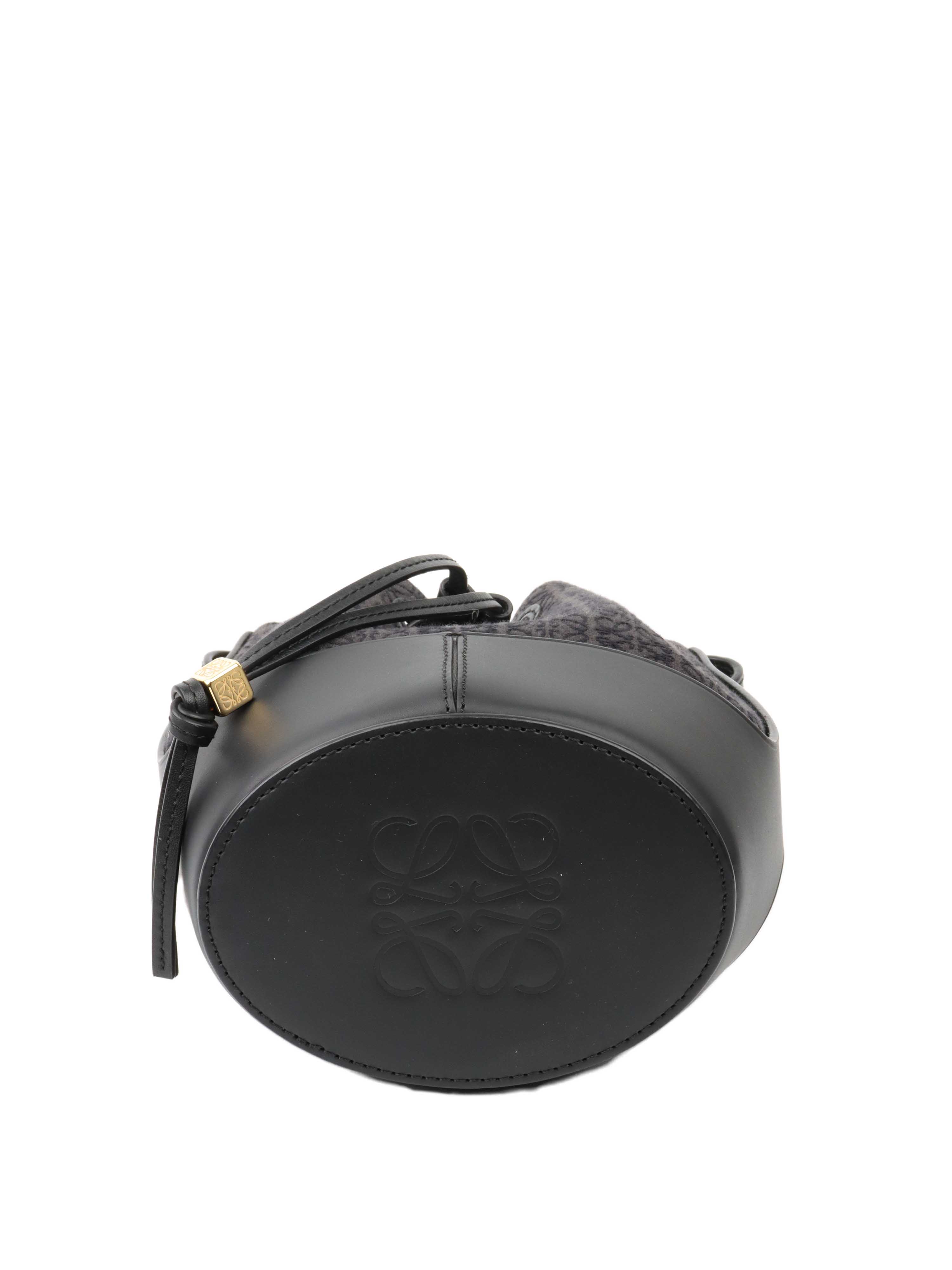 Loewe Anagram Black Balloon Bag - Stylish Leather Crossbody Purse for Women | Perfect for Parties, Date Nights & Everyday Use