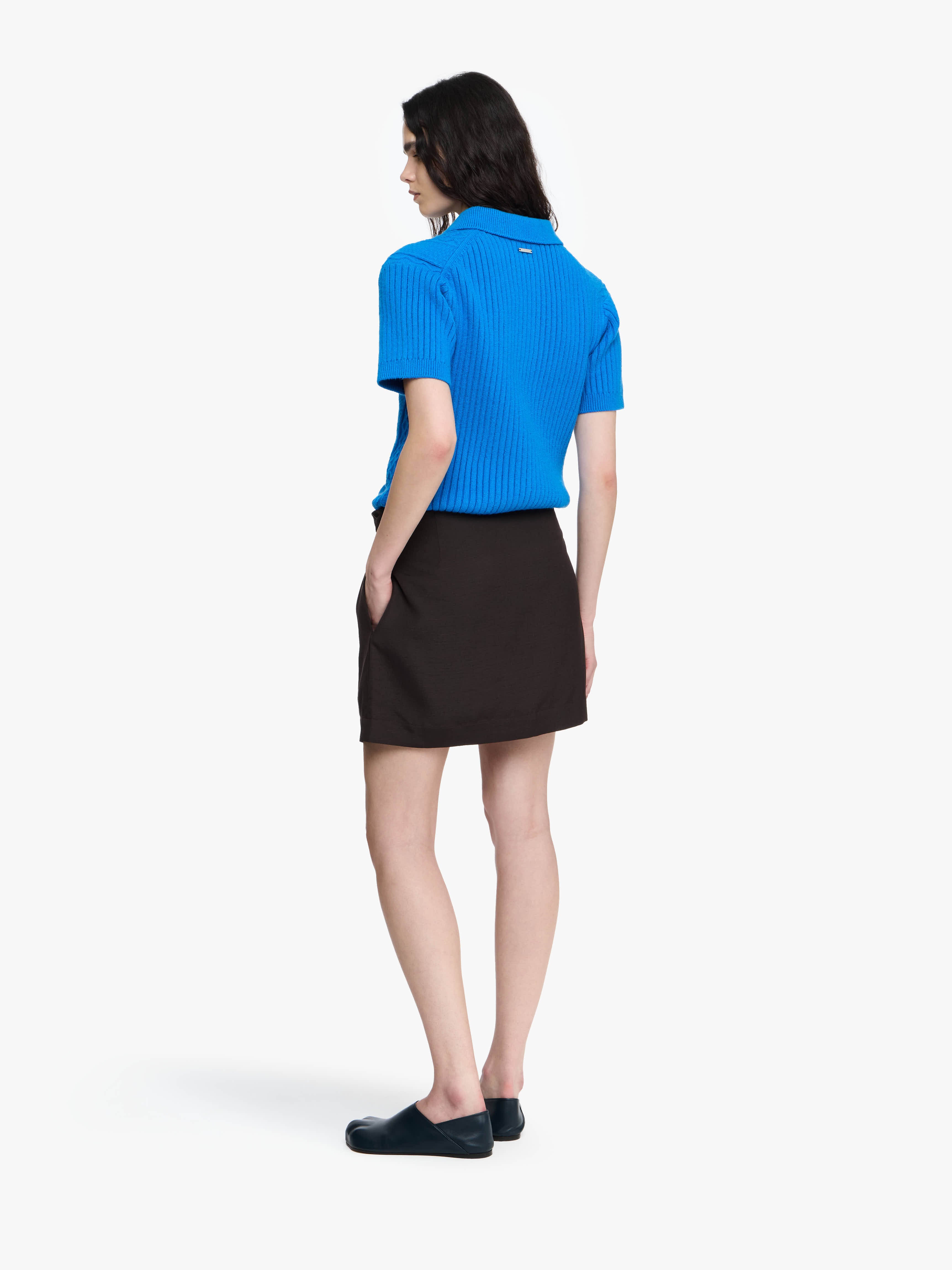 Genuine Leather Mini Skirt for Women - Stylish & Comfortable A-Line Skirt - Perfect for Casual Outfits, Date Nights & Office Wear