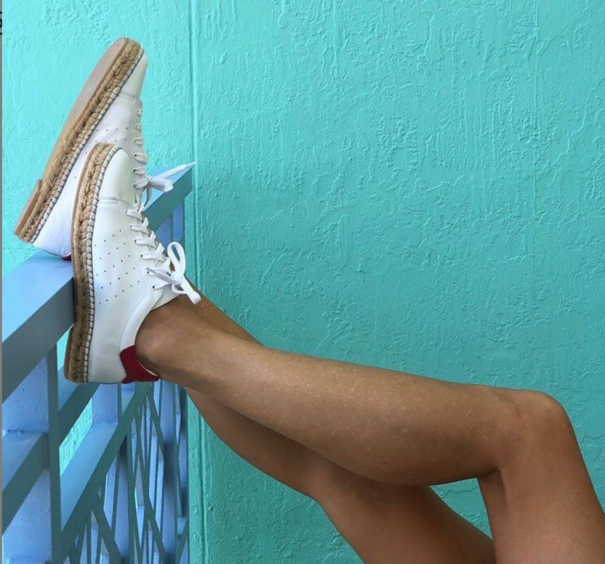 Terra Red & White Leather Sneakers - Comfortable Espadrille Shoes from Spain | Perfect for Casual Wear, Walking & Summer Outfits