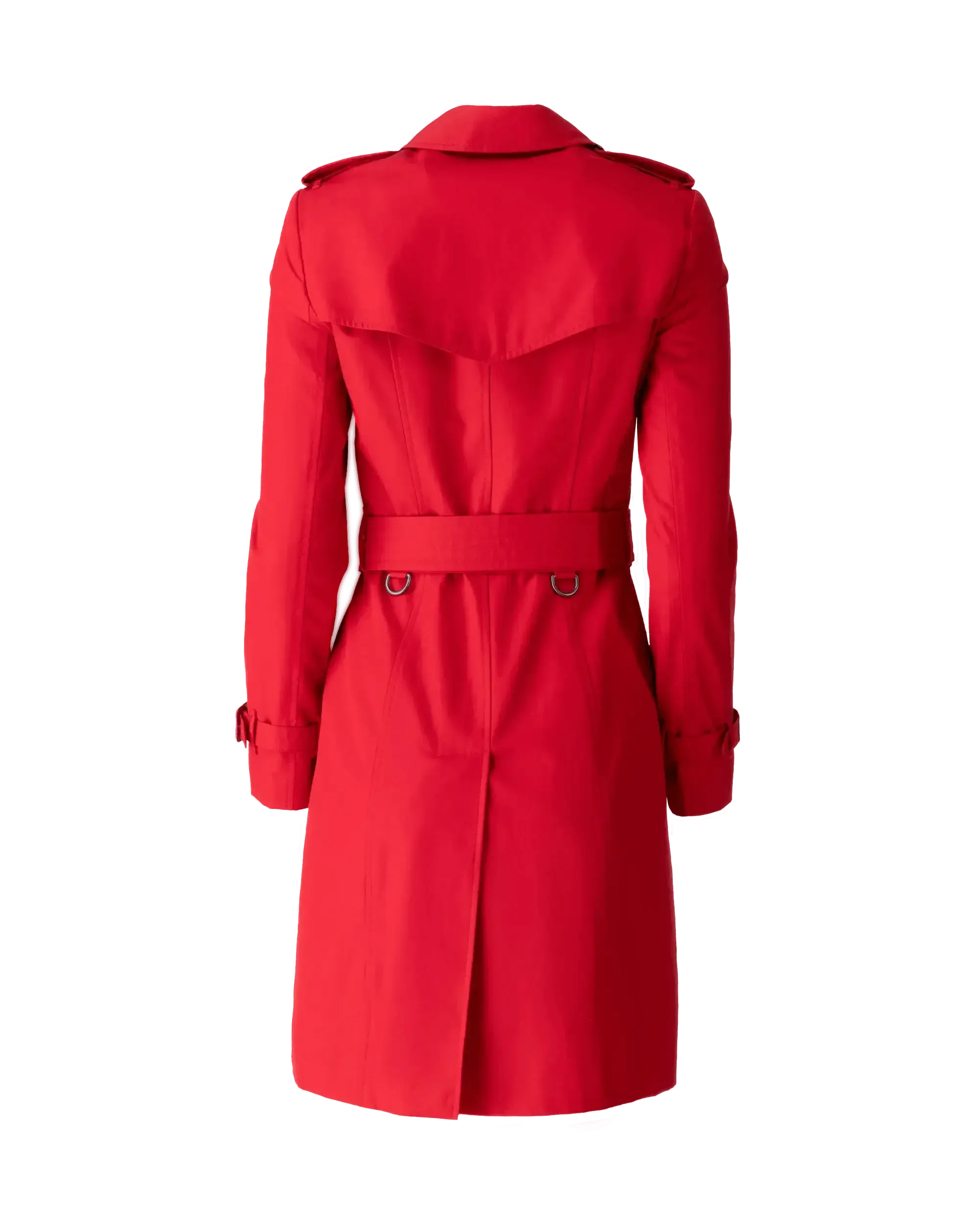 Stylish Belted Trench Coat for Women - Waterproof Long Coat with Adjustable Waist - Perfect for Office, Travel & Fall Fashion