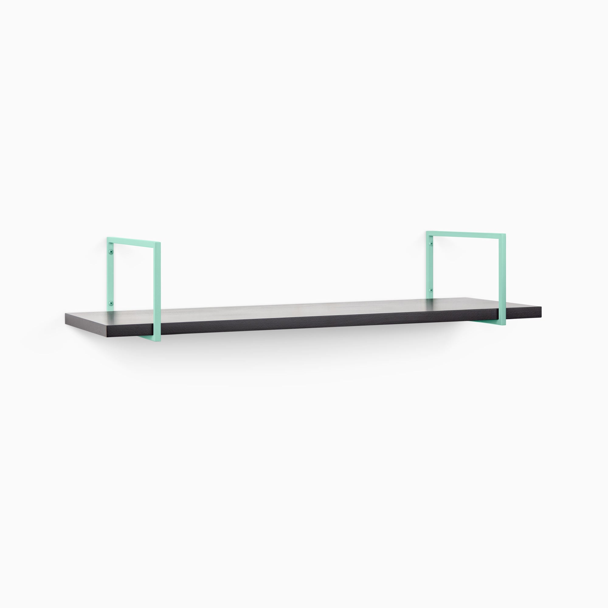 Bart Black Wall Shelf - Modern Floating Shelf for Home & Office Decor - Perfect for Living Room, Bedroom, Bathroom Storage & Display
