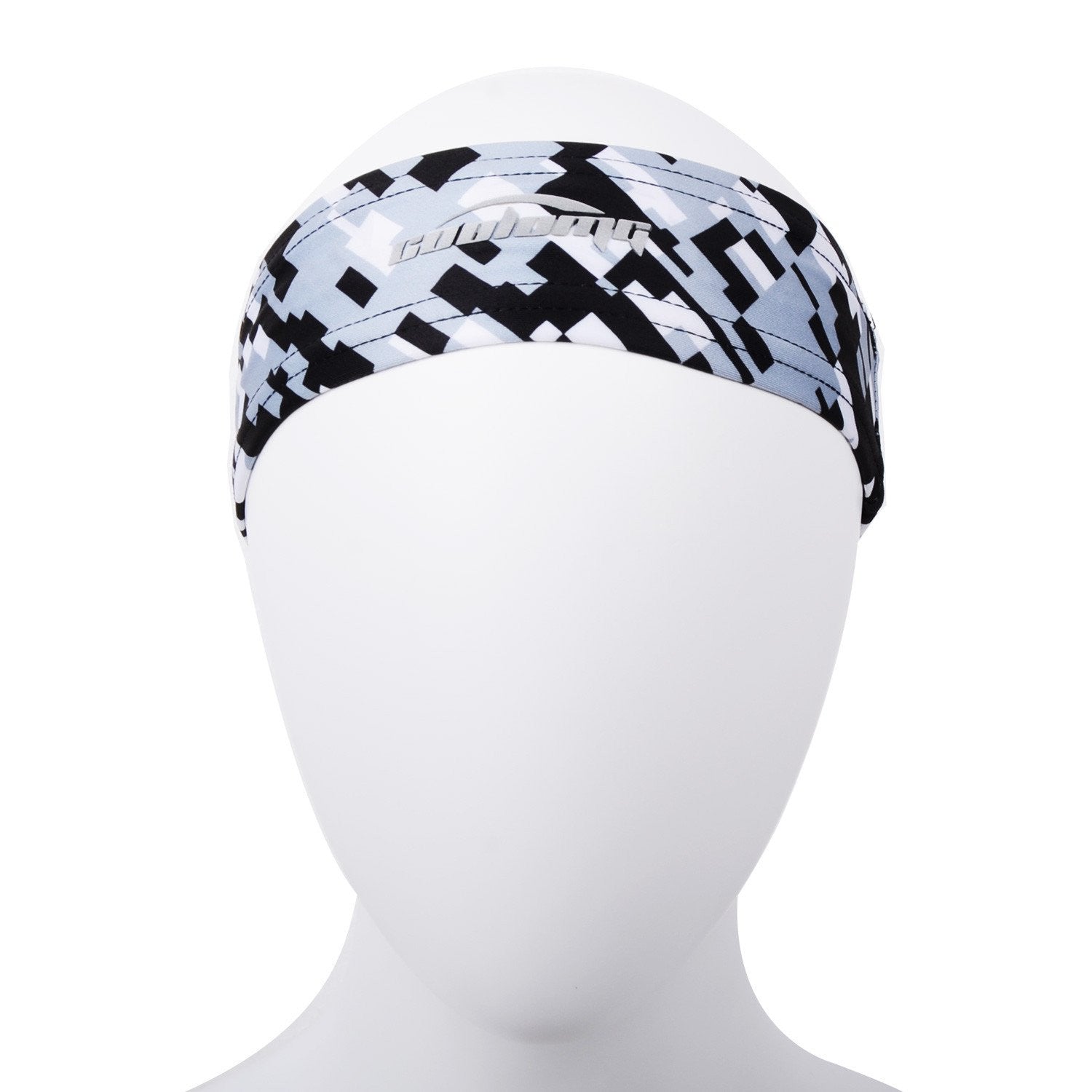 Stylish Grey & Black Headband for Women & Men - Soft & Comfortable Hair Accessory for Workouts, Sports, Yoga, and Everyday Wear
