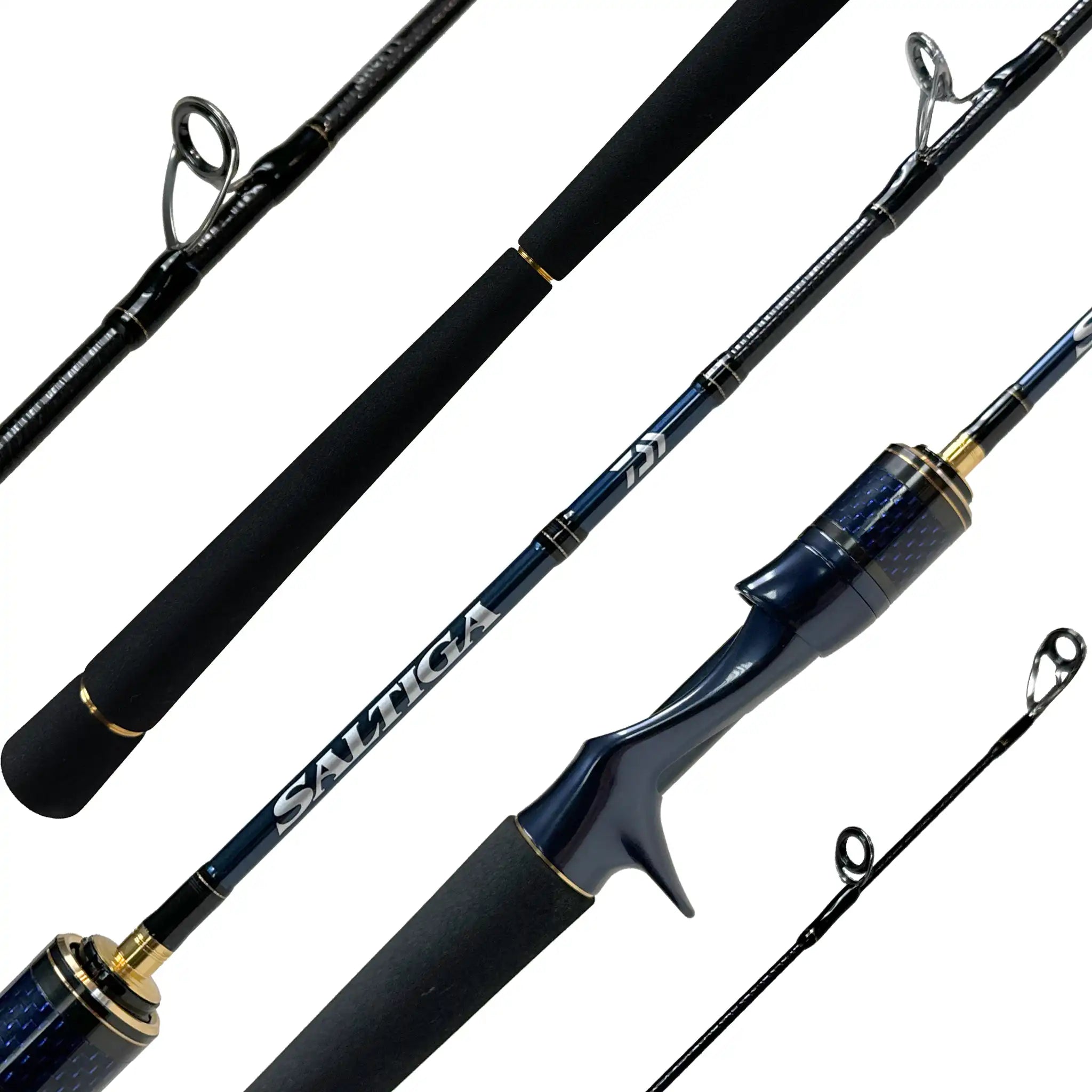 Daiwa Saltiga LJ Light Jigging Fishing Rods - Premium Saltwater Spinning Rod for Jigging, Casting & Offshore Fishing - Perfect for Light Tackle Saltwater Anglers & Deep Sea Fishing Enthusiasts