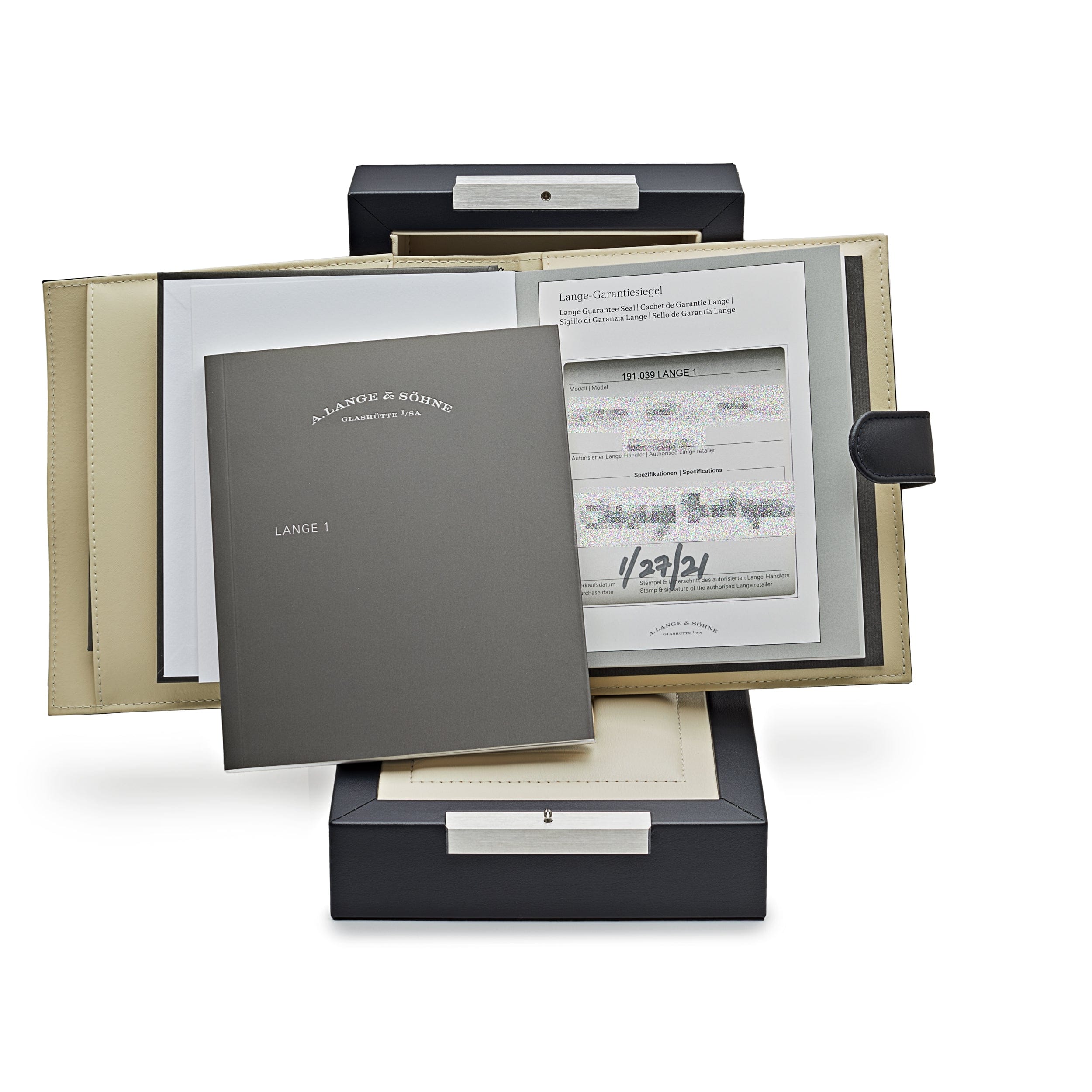 A. Lange & Söhne Lange 1 191.039 Men's Luxury Watch in White Gold - Perfect for Business, Formal Events & Watch Collectors